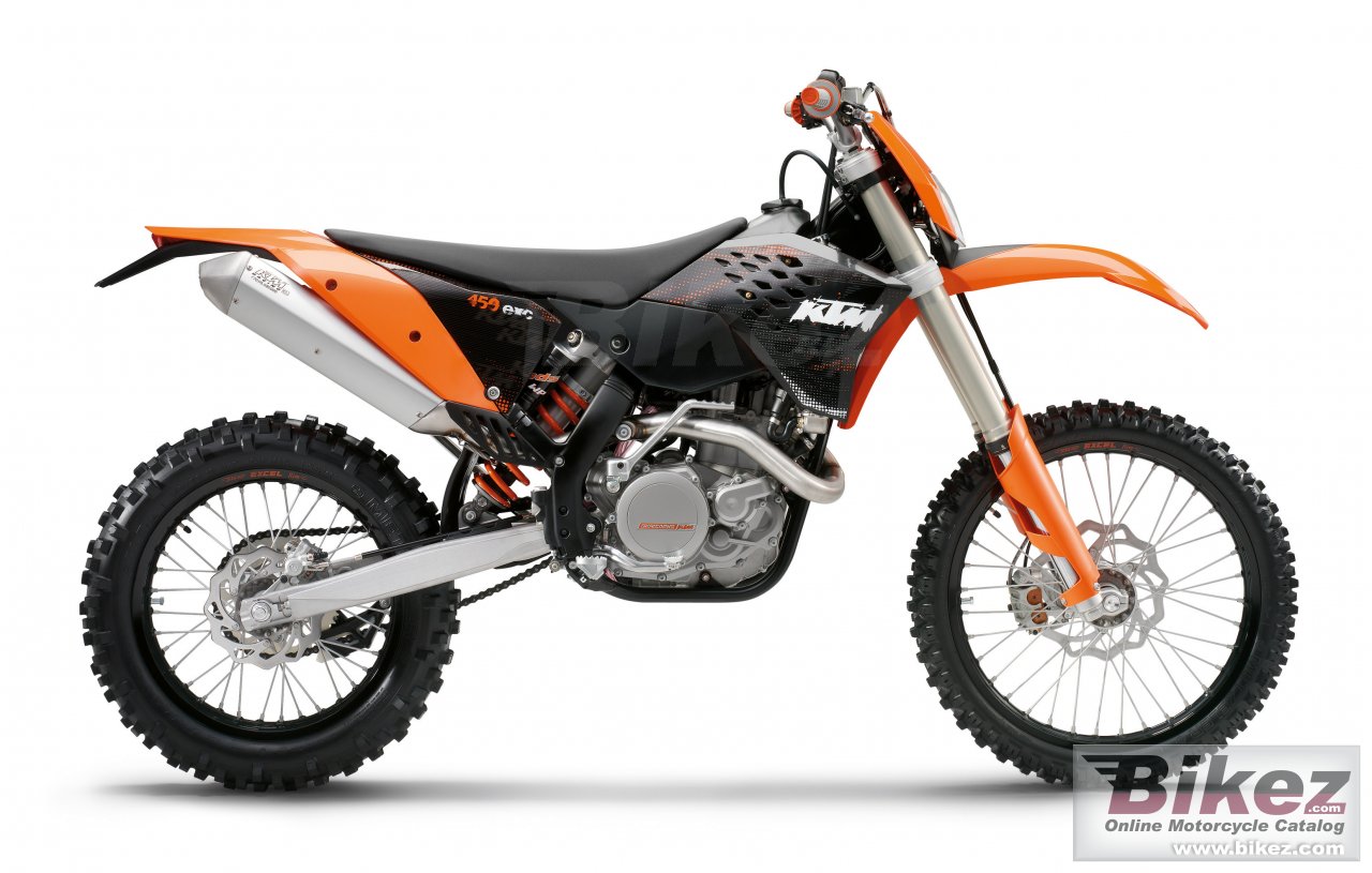 Big KTM 450 exc picture and wallpaper from Bikez.com